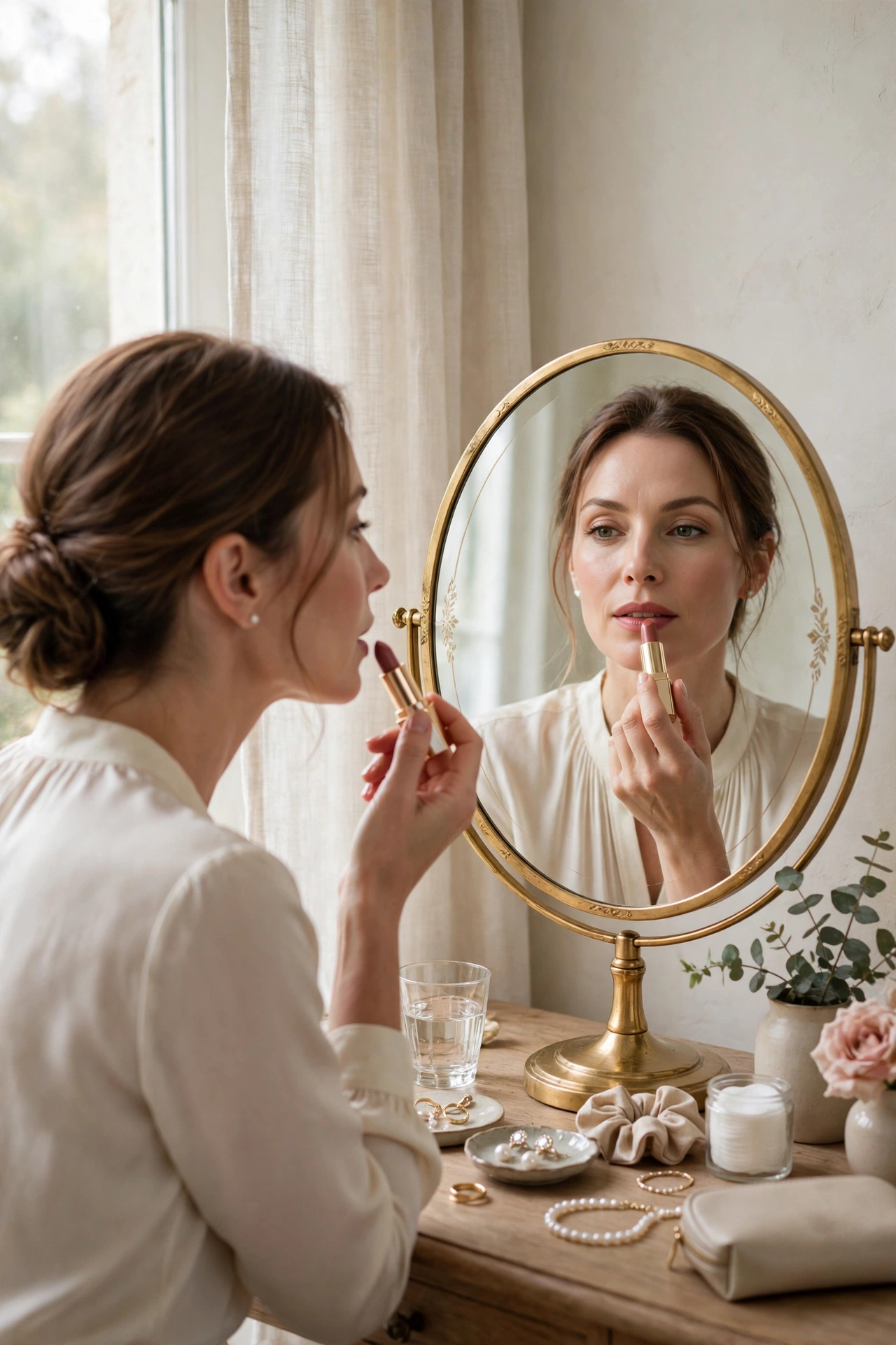 Wearing Rouge Velvette