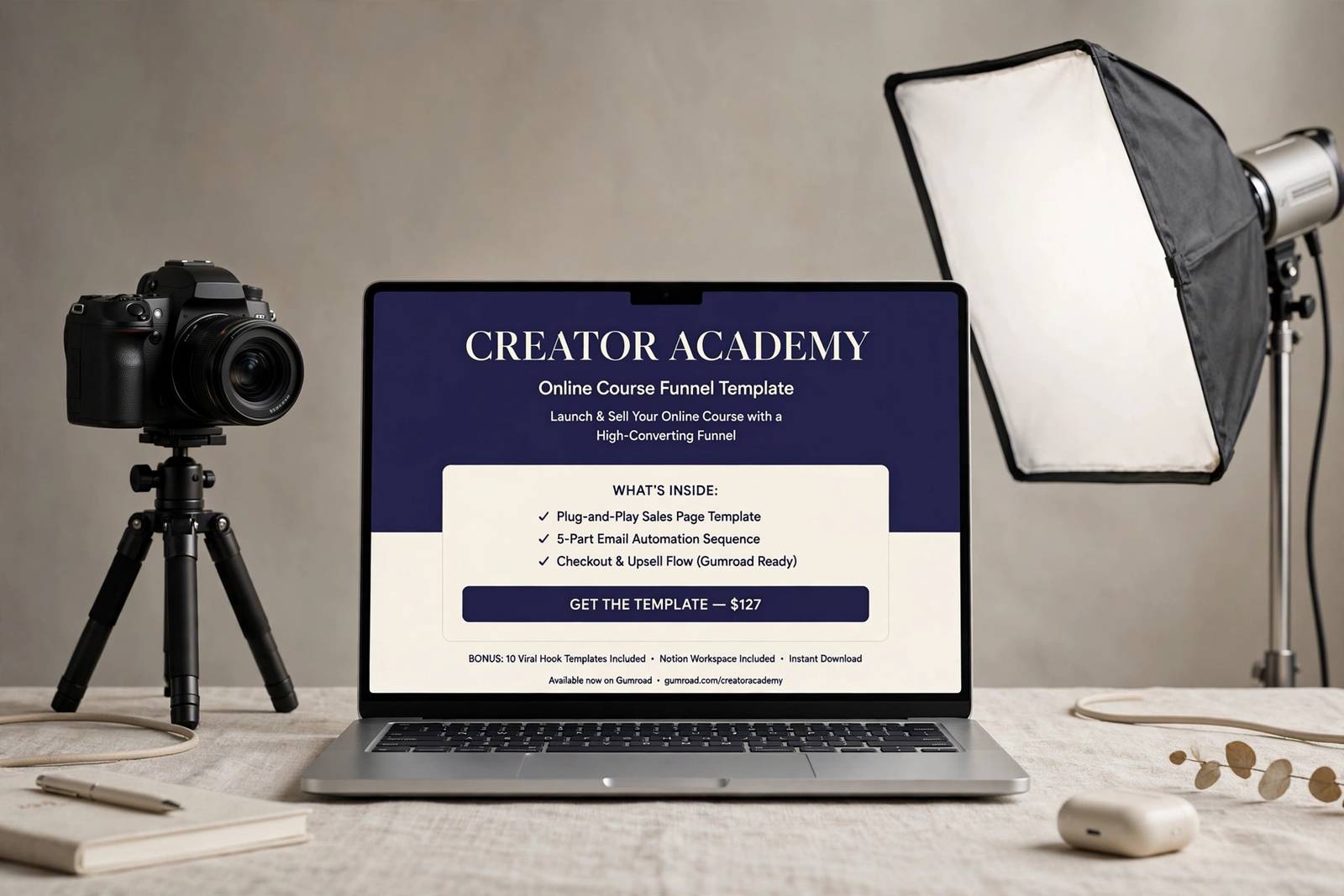 ConvertPro — Online Course Funnel