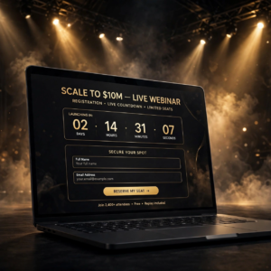ConvertPro — Webinar Registration Funnel