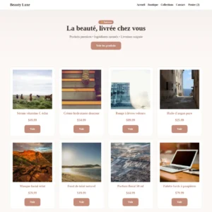 Shopify Theme — Beauty Luxe
