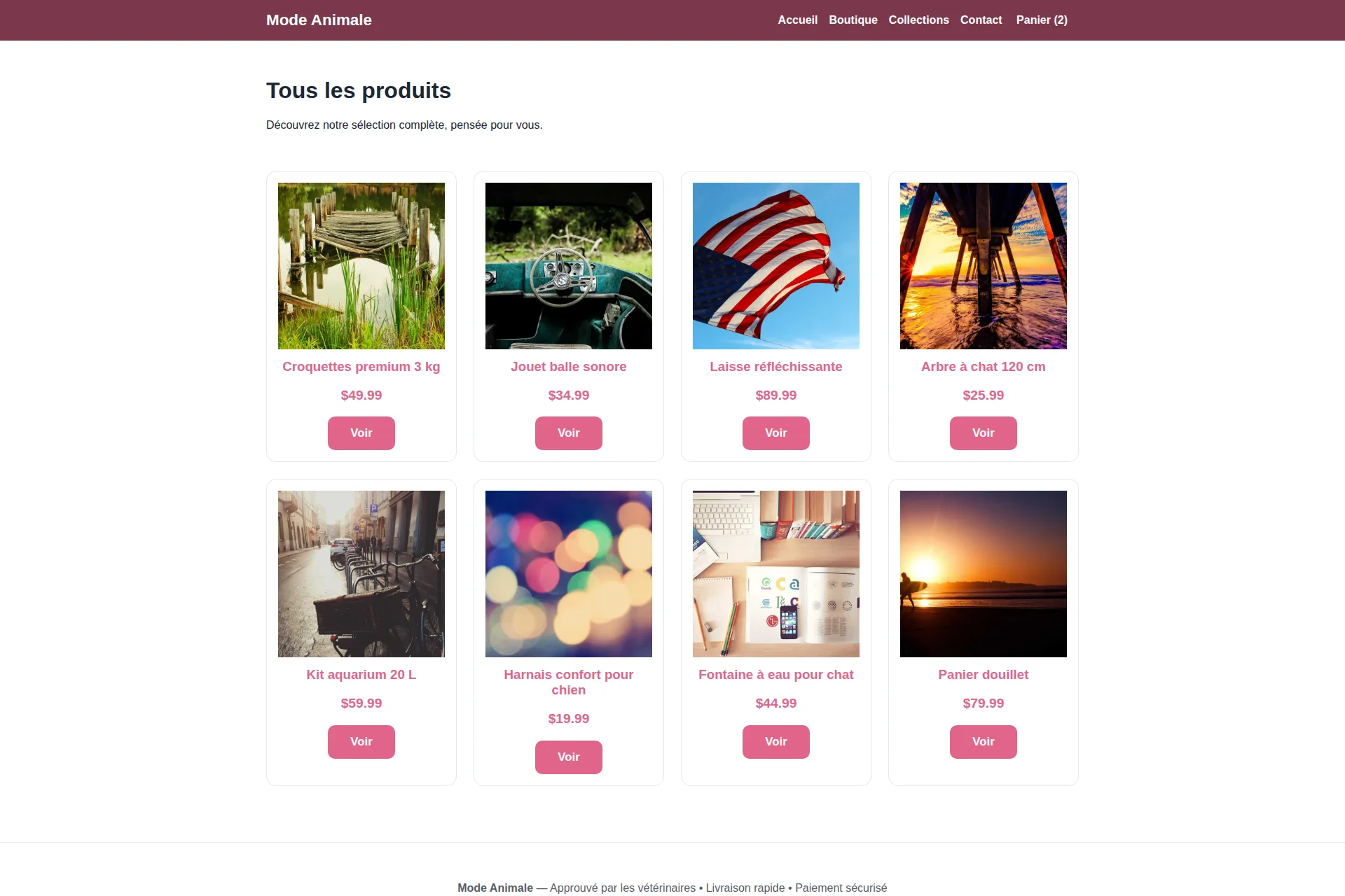 Shopify Theme — Mode Animale – Image 3