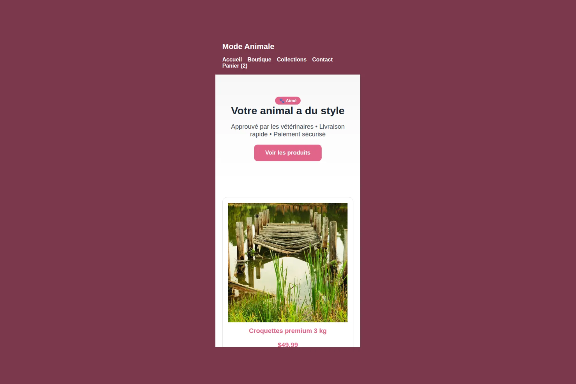 Shopify Theme — Mode Animale – Image 4