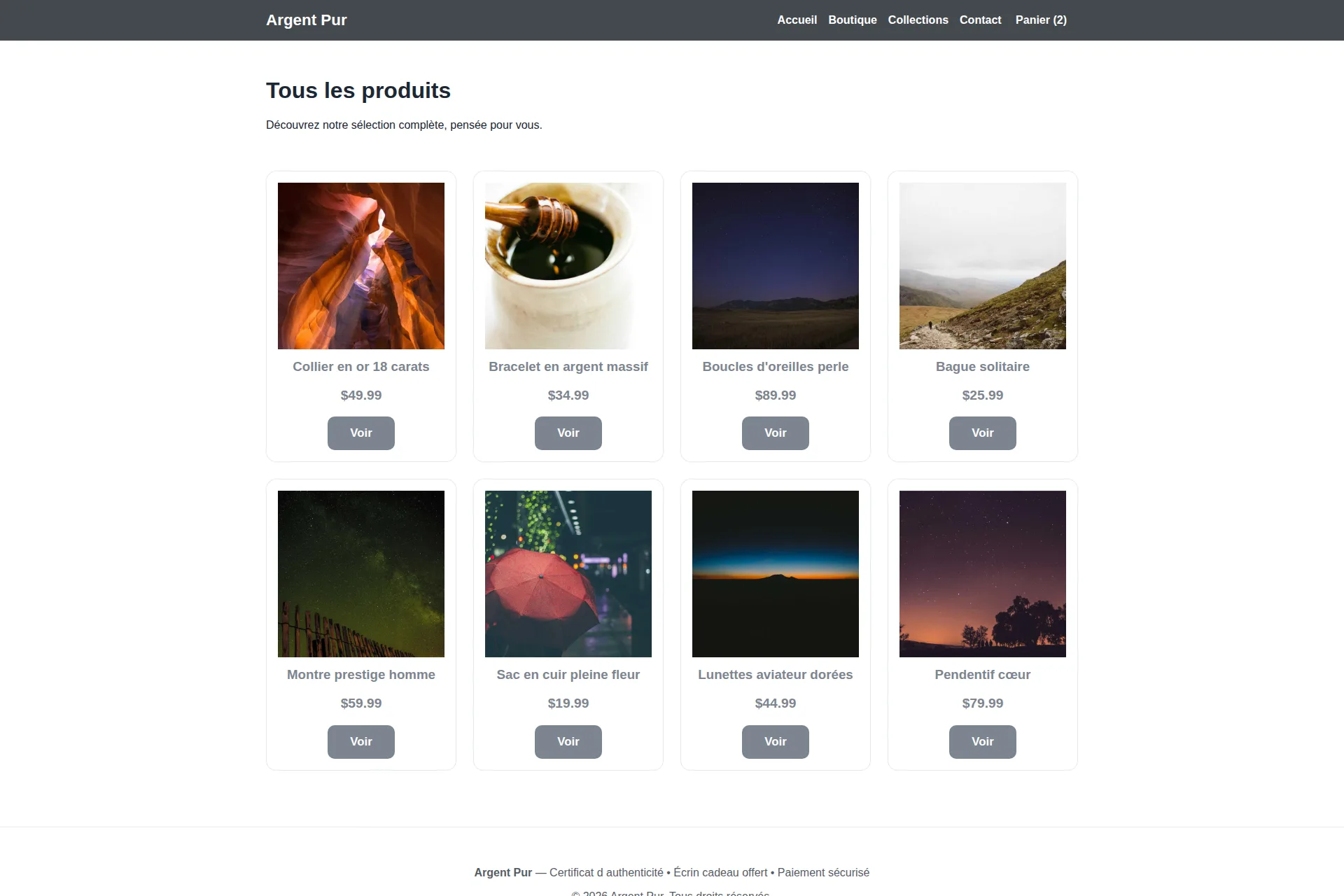 Shopify Theme — Argent Pur – Image 3