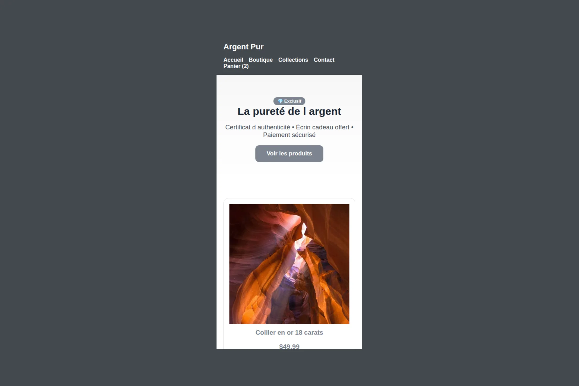 Shopify Theme — Argent Pur – Image 4