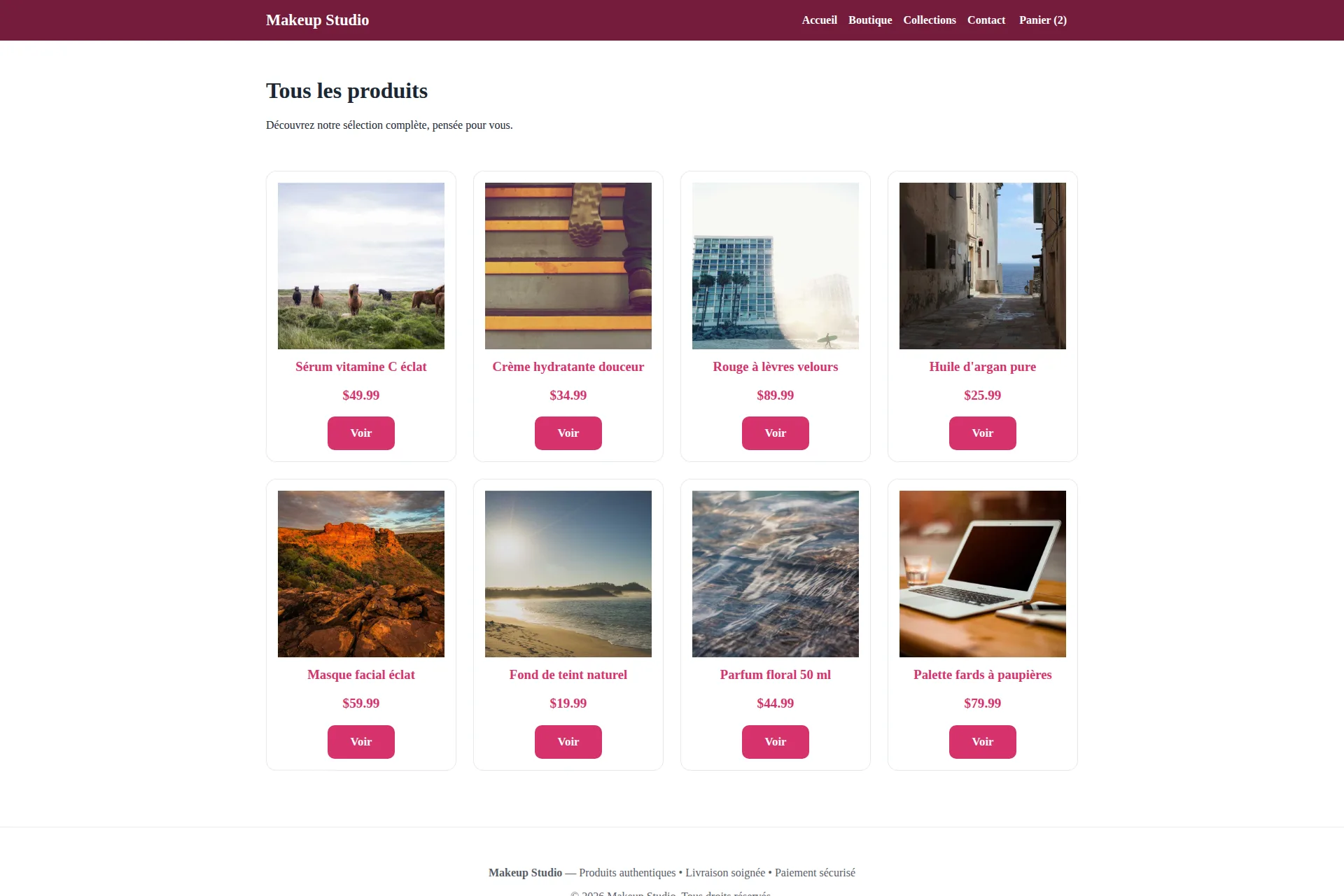 Shopify Theme — Makeup Studio – Image 3