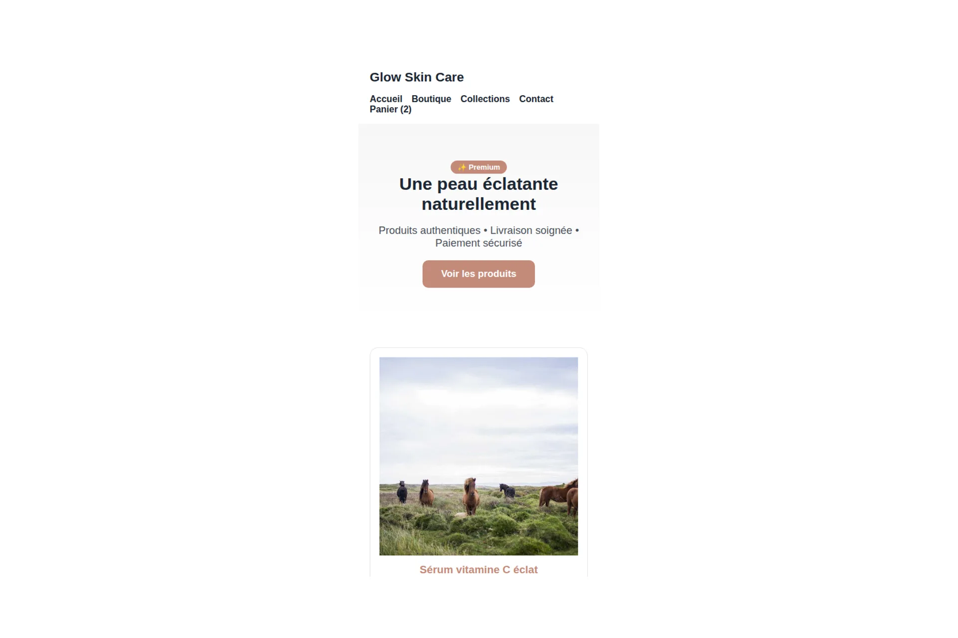 Shopify Theme — Glow Skin Care – Image 4