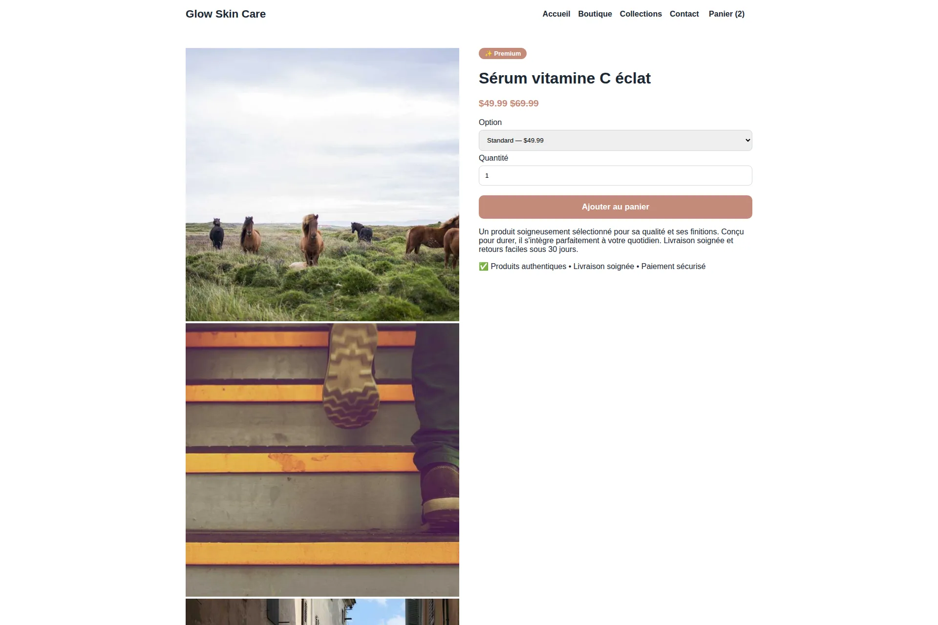 Shopify Theme — Glow Skin Care – Image 2