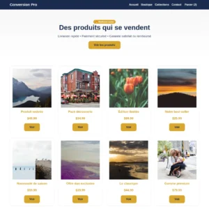 Shopify Theme — Conversion Pro
