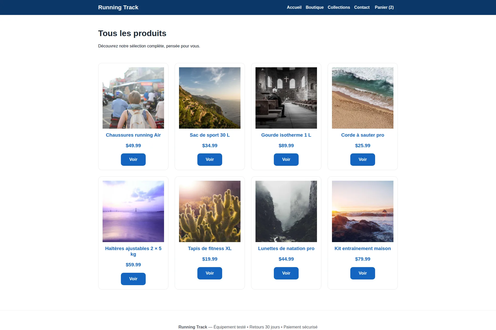 Shopify Theme — Running Track – Image 3
