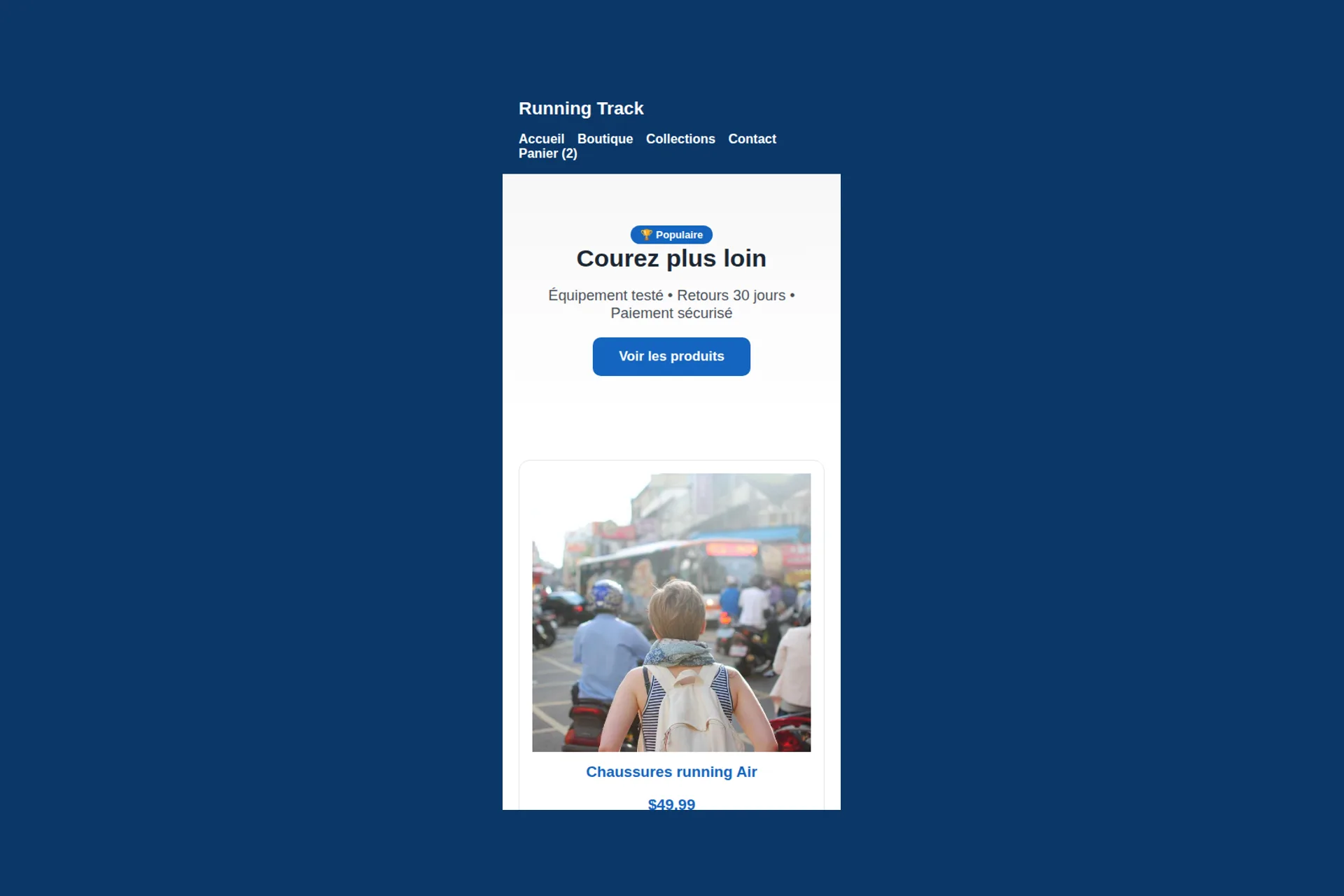 Shopify Theme — Running Track – Image 4