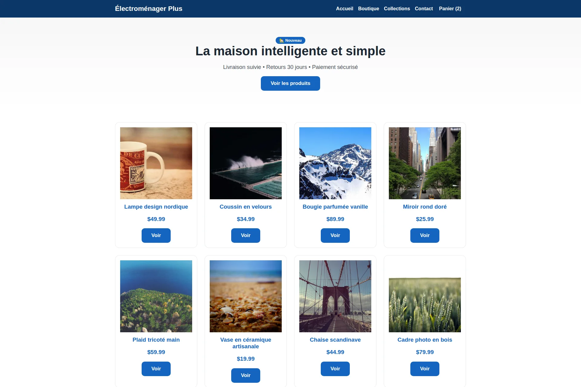 Shopify Theme — Électroménager Plus