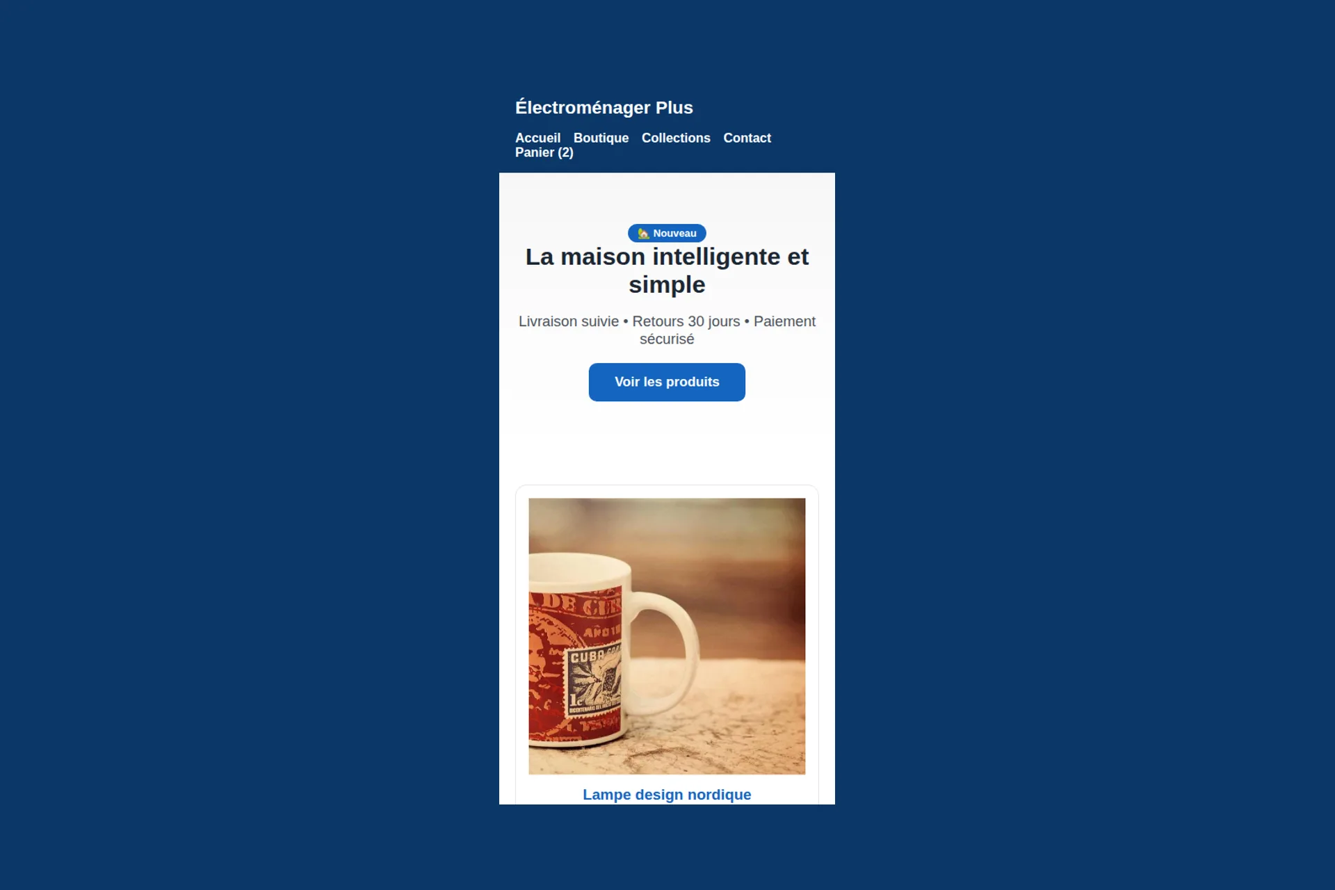 Shopify Theme — Électroménager Plus – Image 4