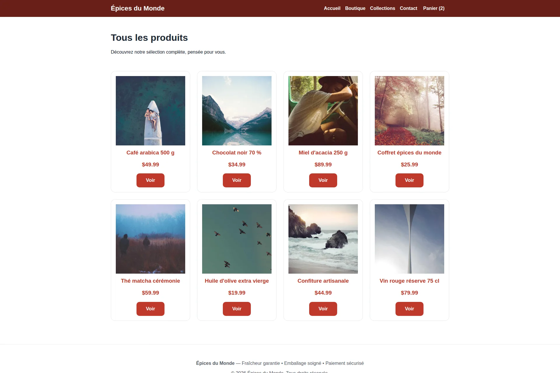 Shopify Theme — Épices du Monde – Image 3