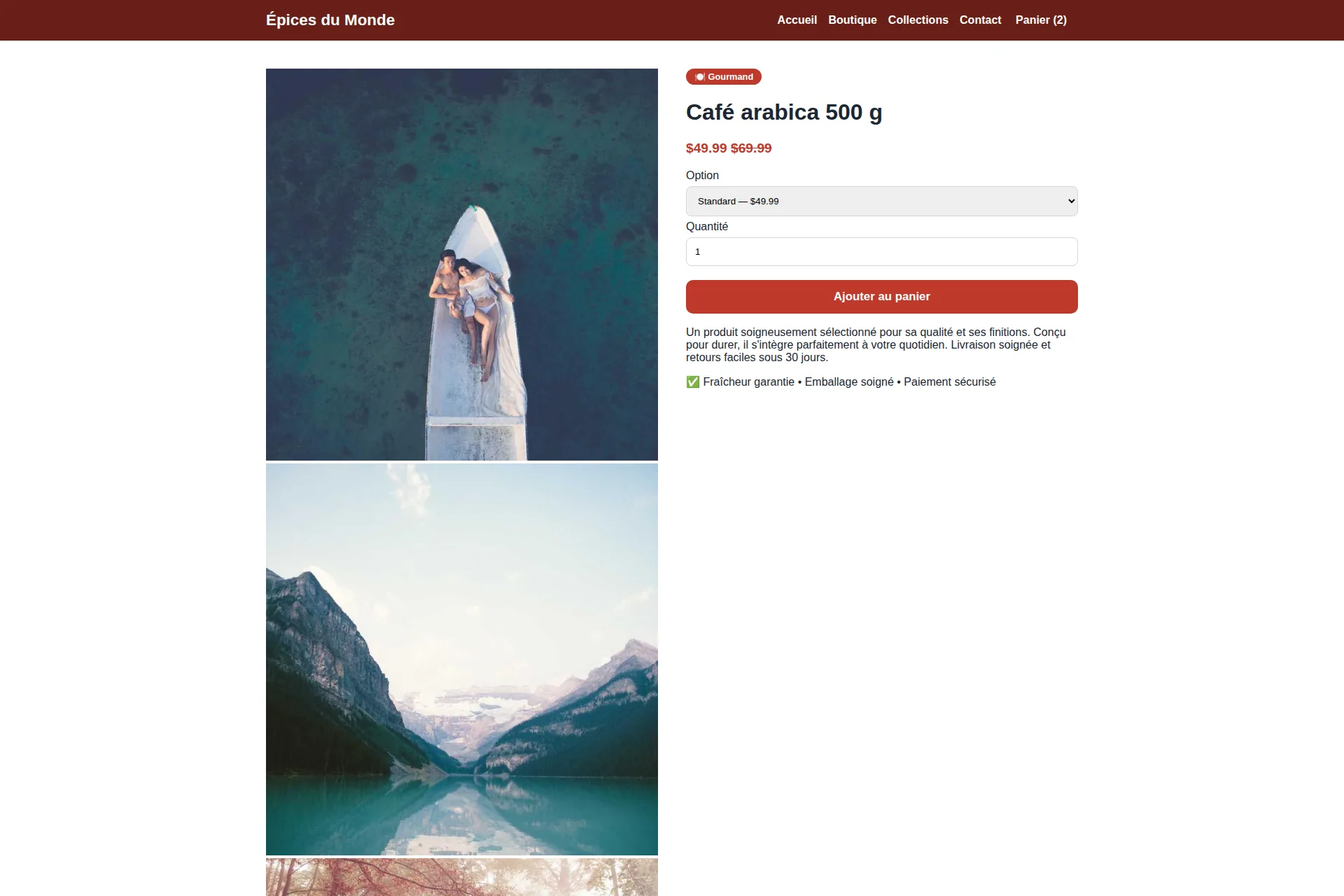 Shopify Theme — Épices du Monde – Image 2