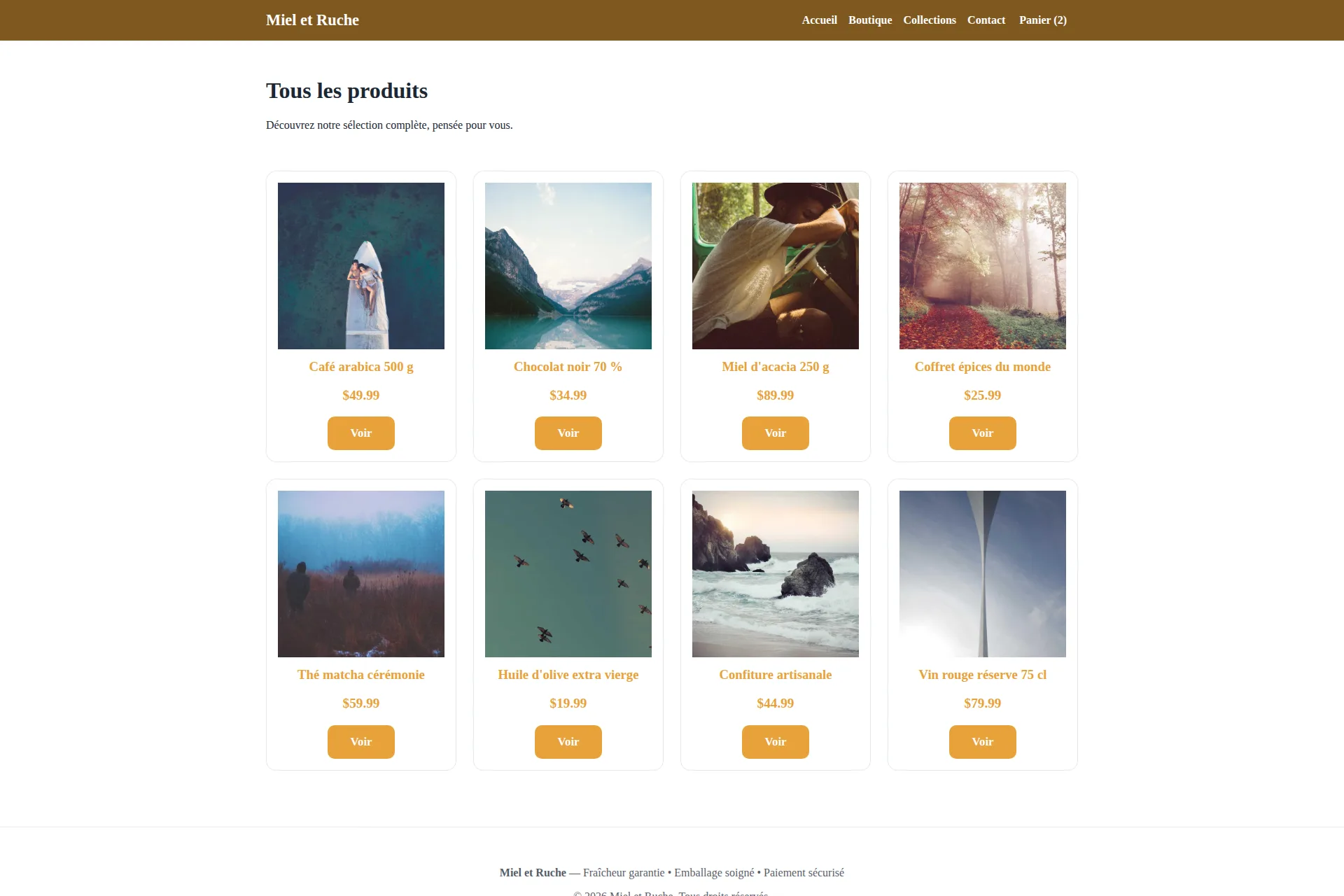 Shopify Theme — Miel et Ruche – Image 3
