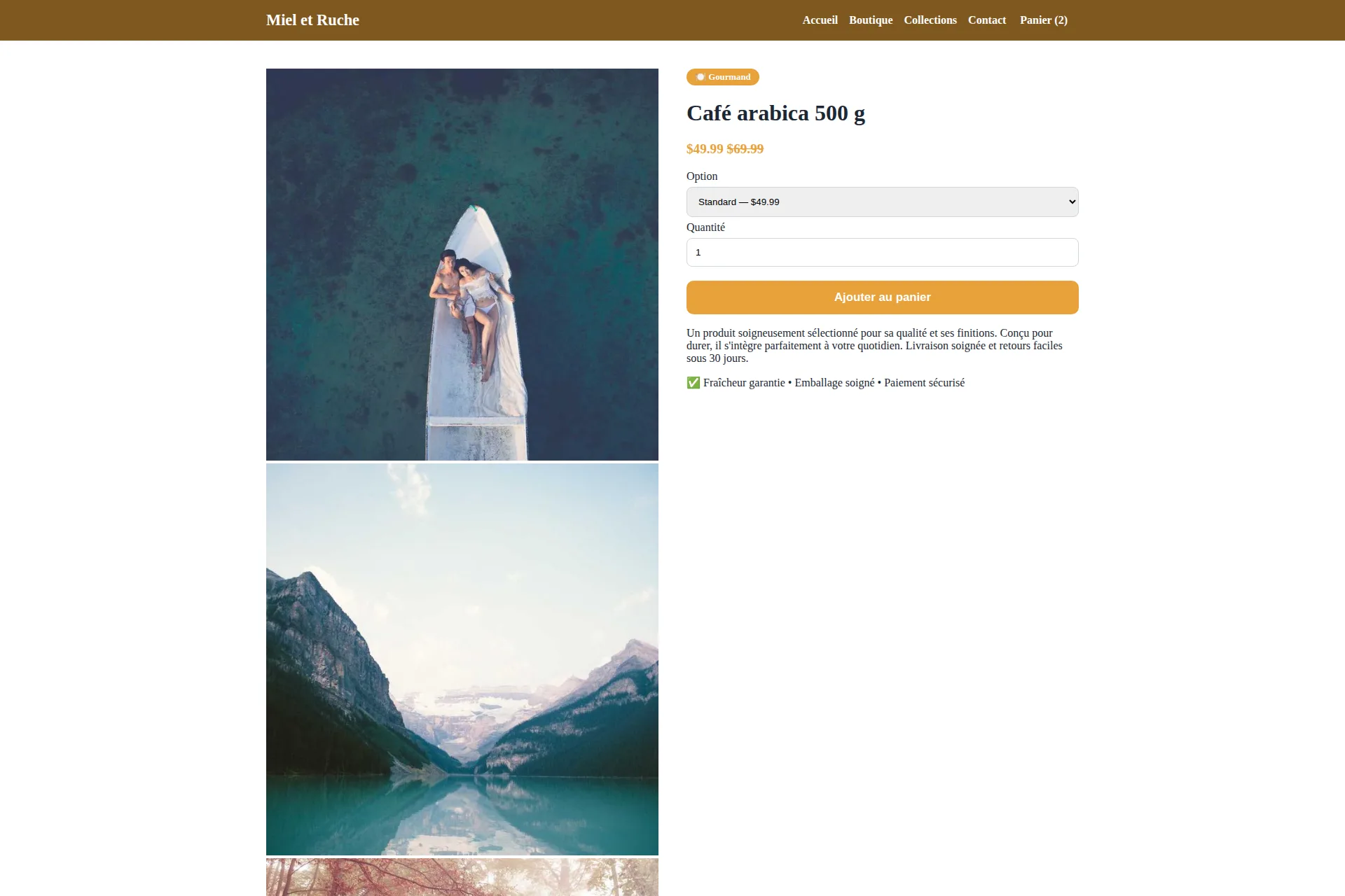 Shopify Theme — Miel et Ruche – Image 2