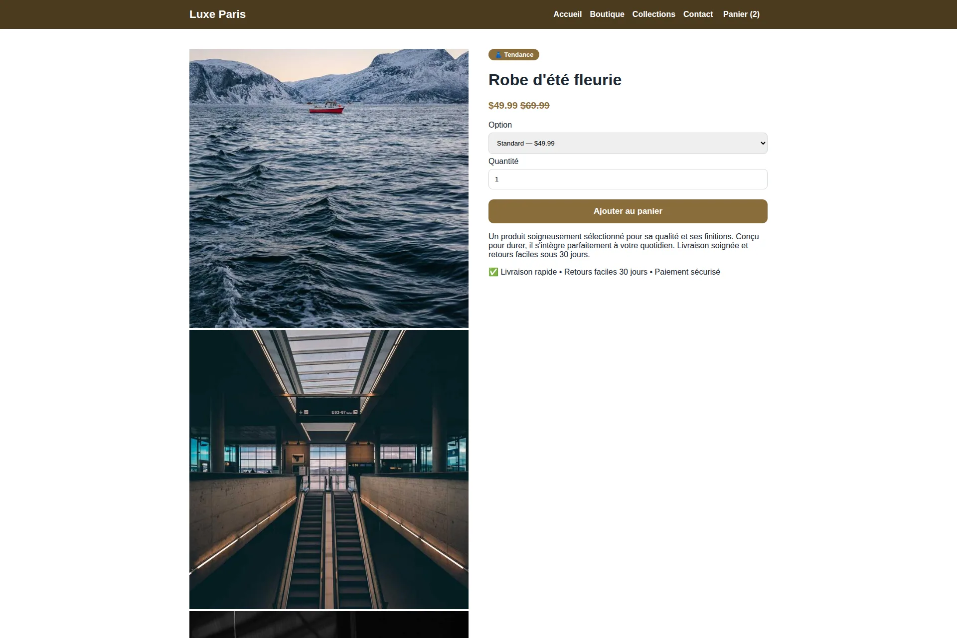 Shopify Theme — Luxe Paris – Image 2