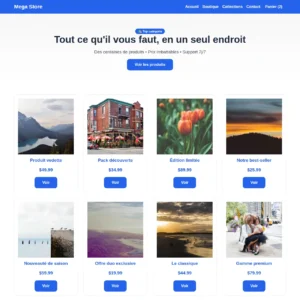 Shopify Theme — Mega Store