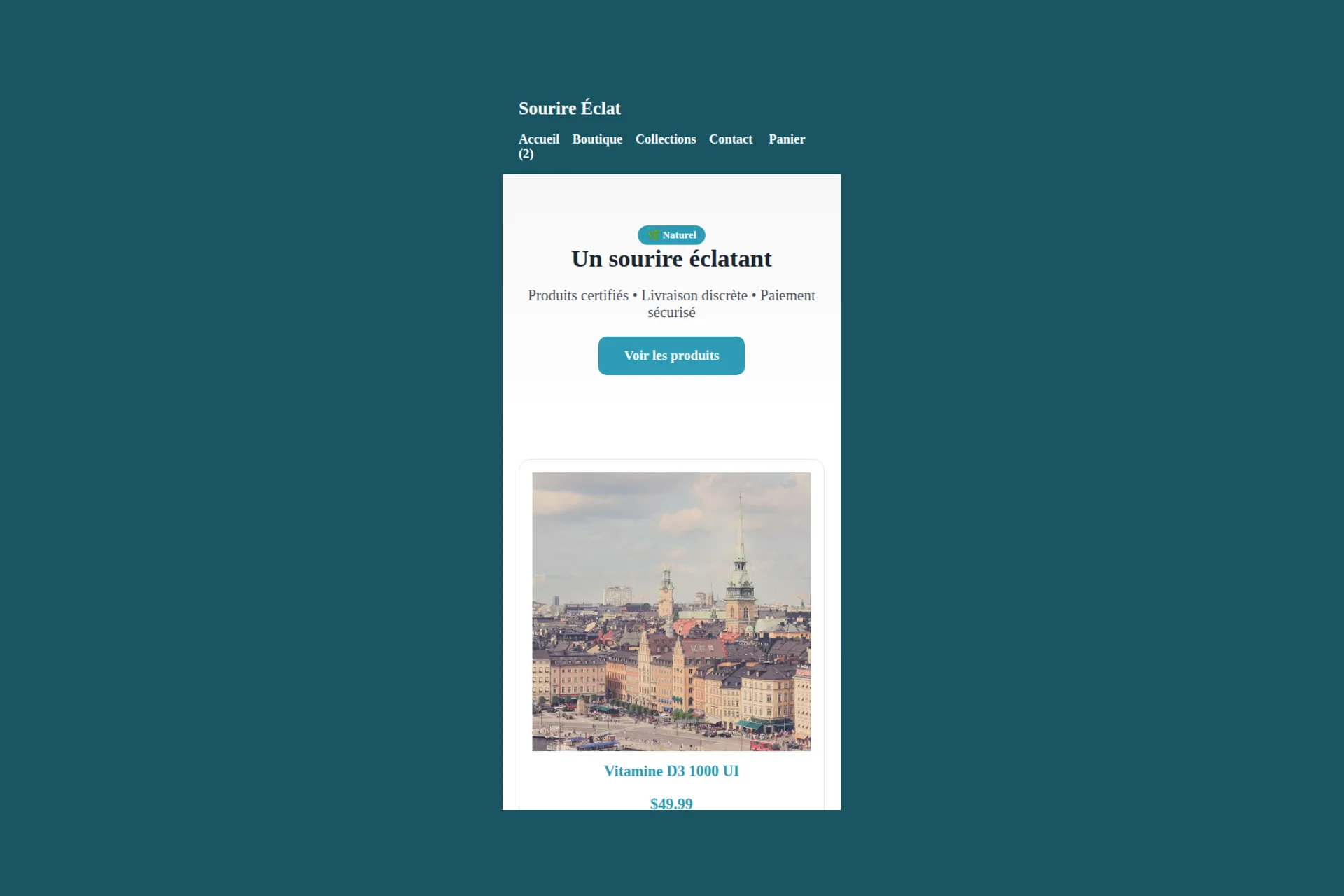 Shopify Theme — Sourire Éclat – Image 4