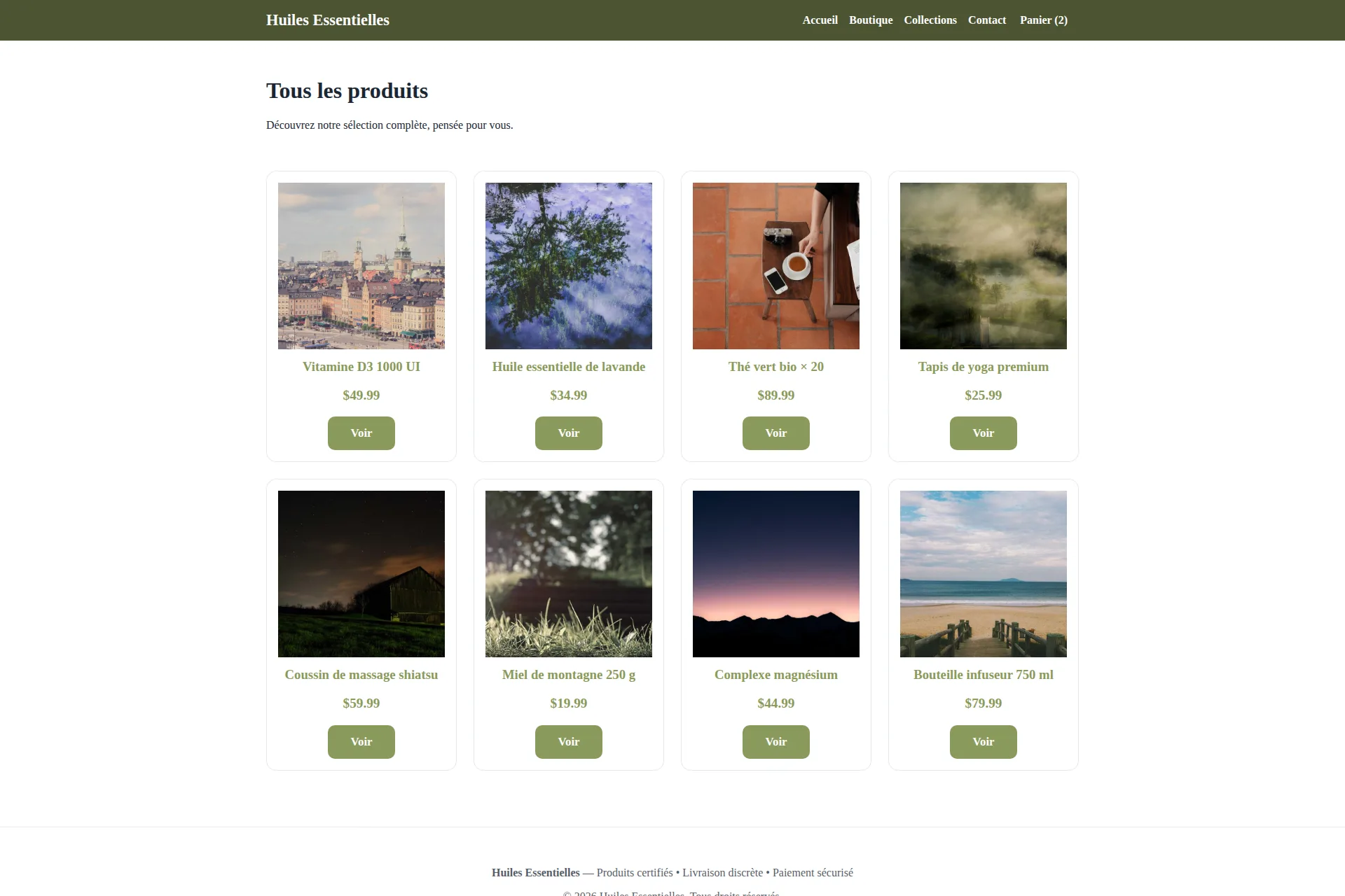 Shopify Theme — Huiles Essentielles – Image 3