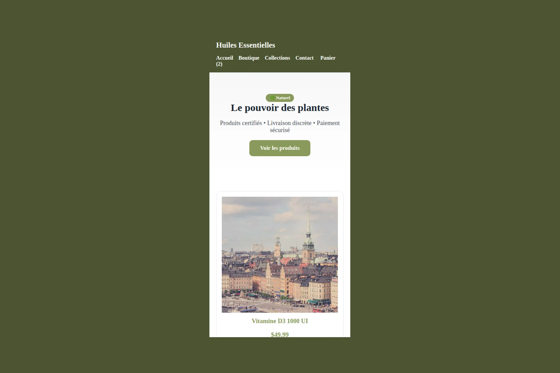 Shopify Theme — Huiles Essentielles – Image 4