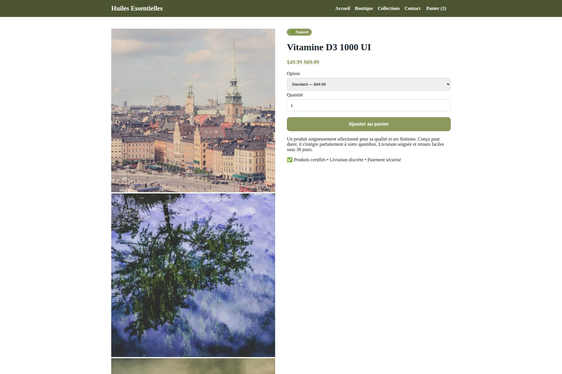 Shopify Theme — Huiles Essentielles – Image 2