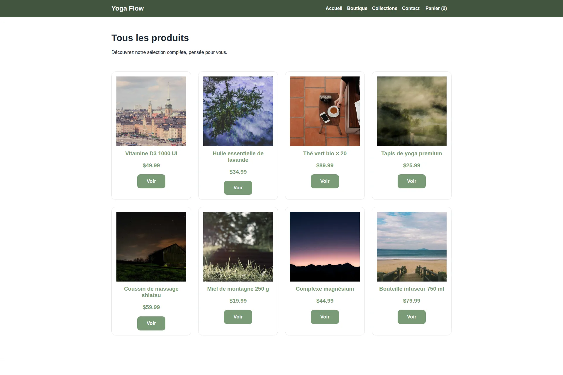 Shopify Theme — Yoga Flow – Image 3