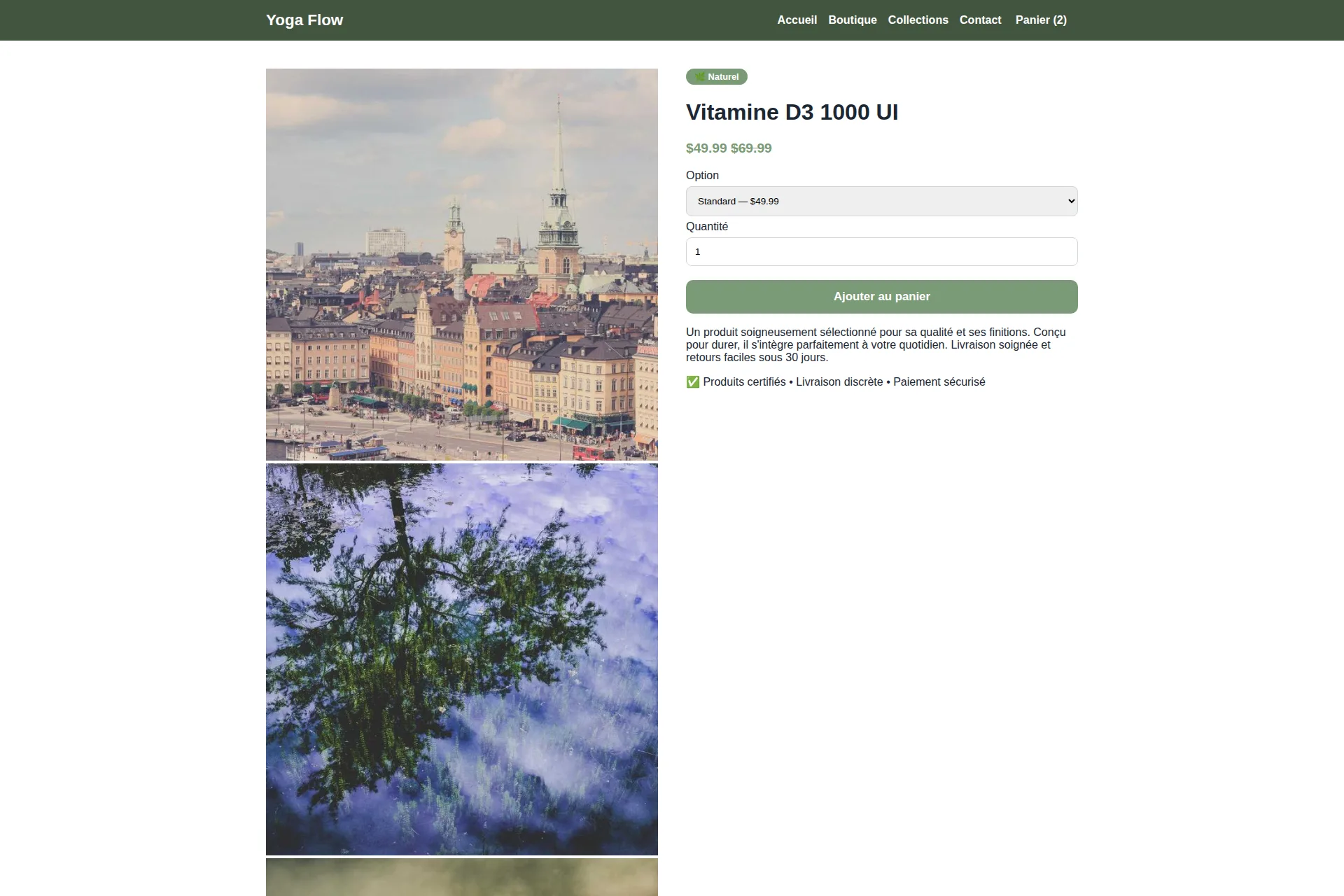 Shopify Theme — Yoga Flow – Image 2