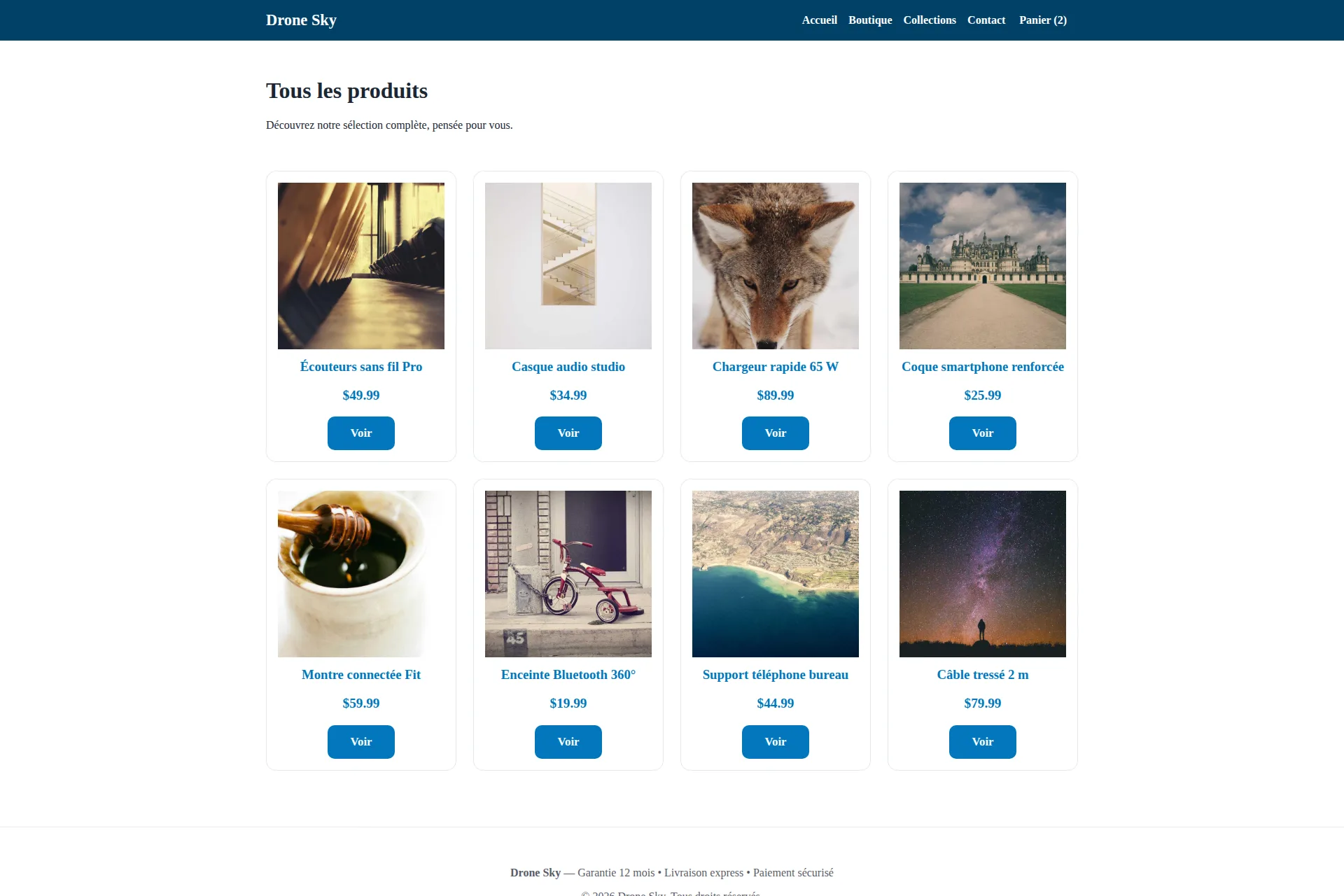 Shopify Theme — Drone Sky – Image 3