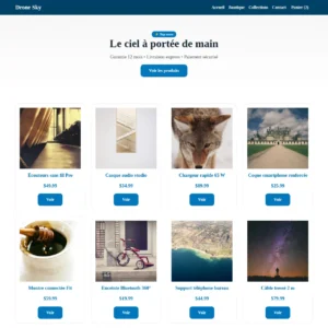 Shopify Theme — Drone Sky