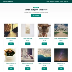 Shopify Theme — Smartwatch Store