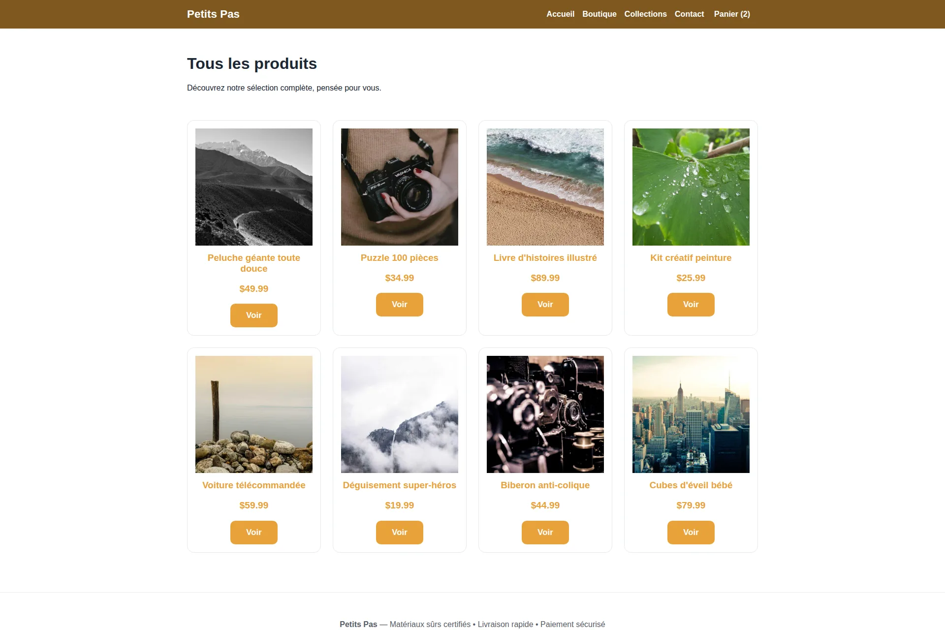Shopify Theme — Petits Pas – Image 3