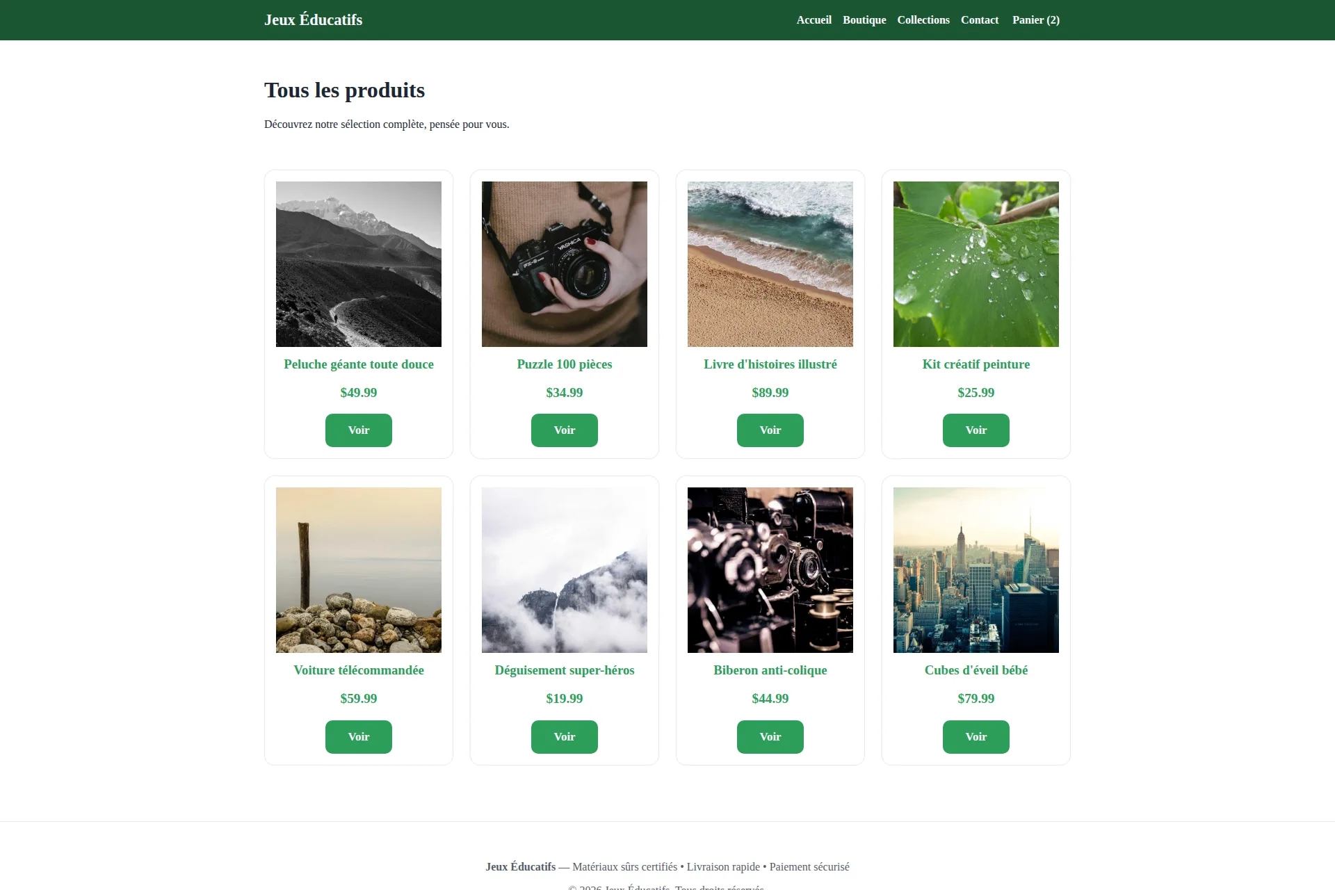 Shopify Theme — Jeux Éducatifs – Image 3
