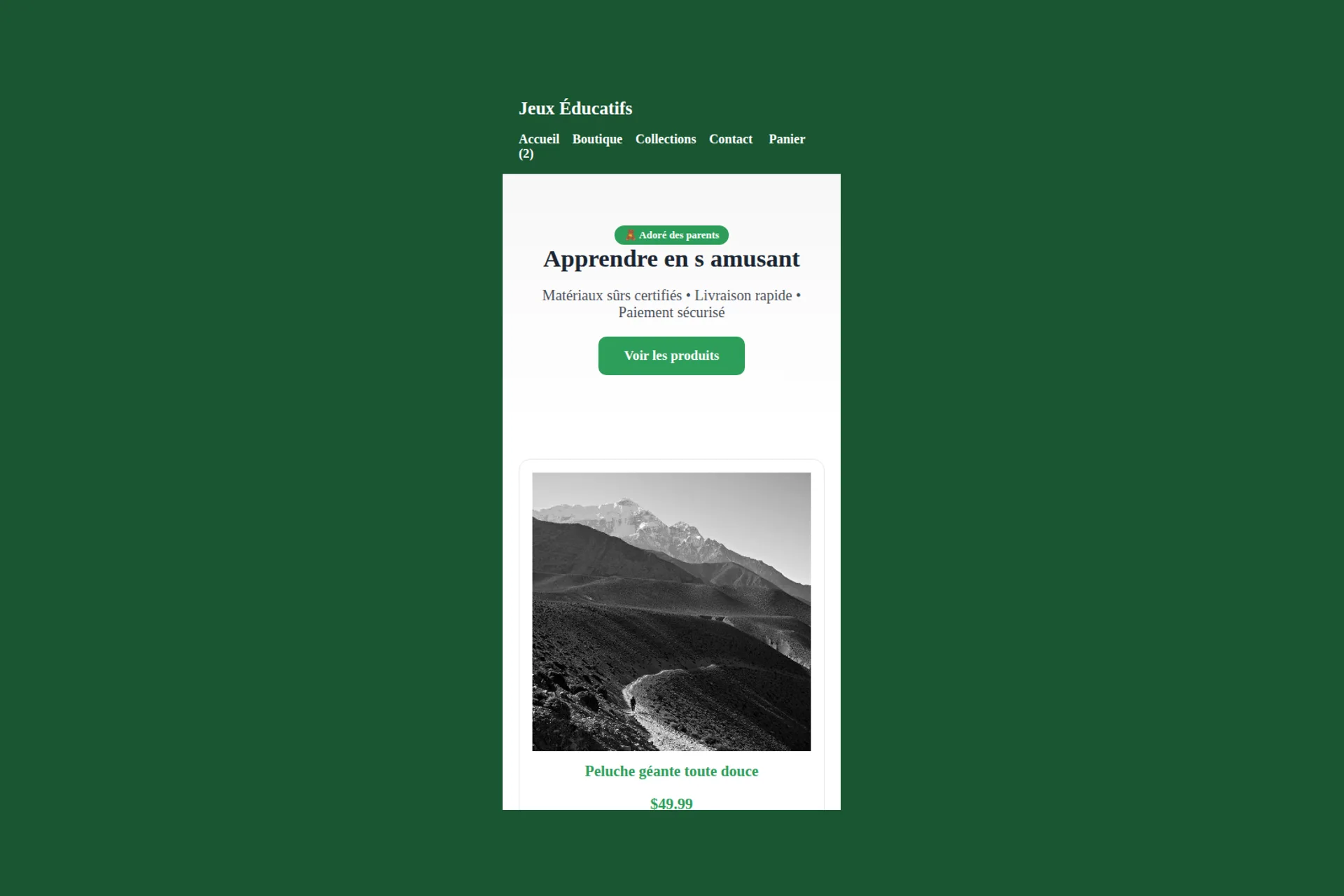 Shopify Theme — Jeux Éducatifs – Image 4