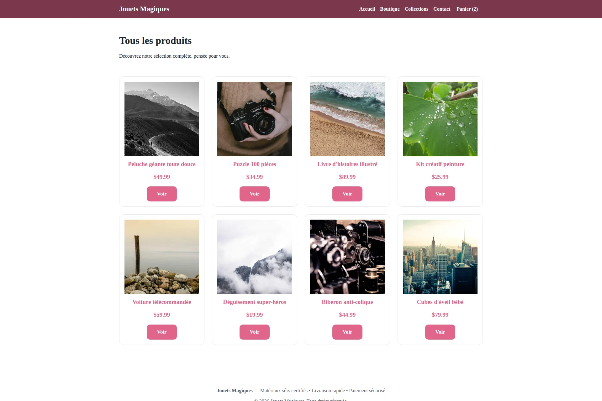 Shopify Theme — Jouets Magiques – Image 3